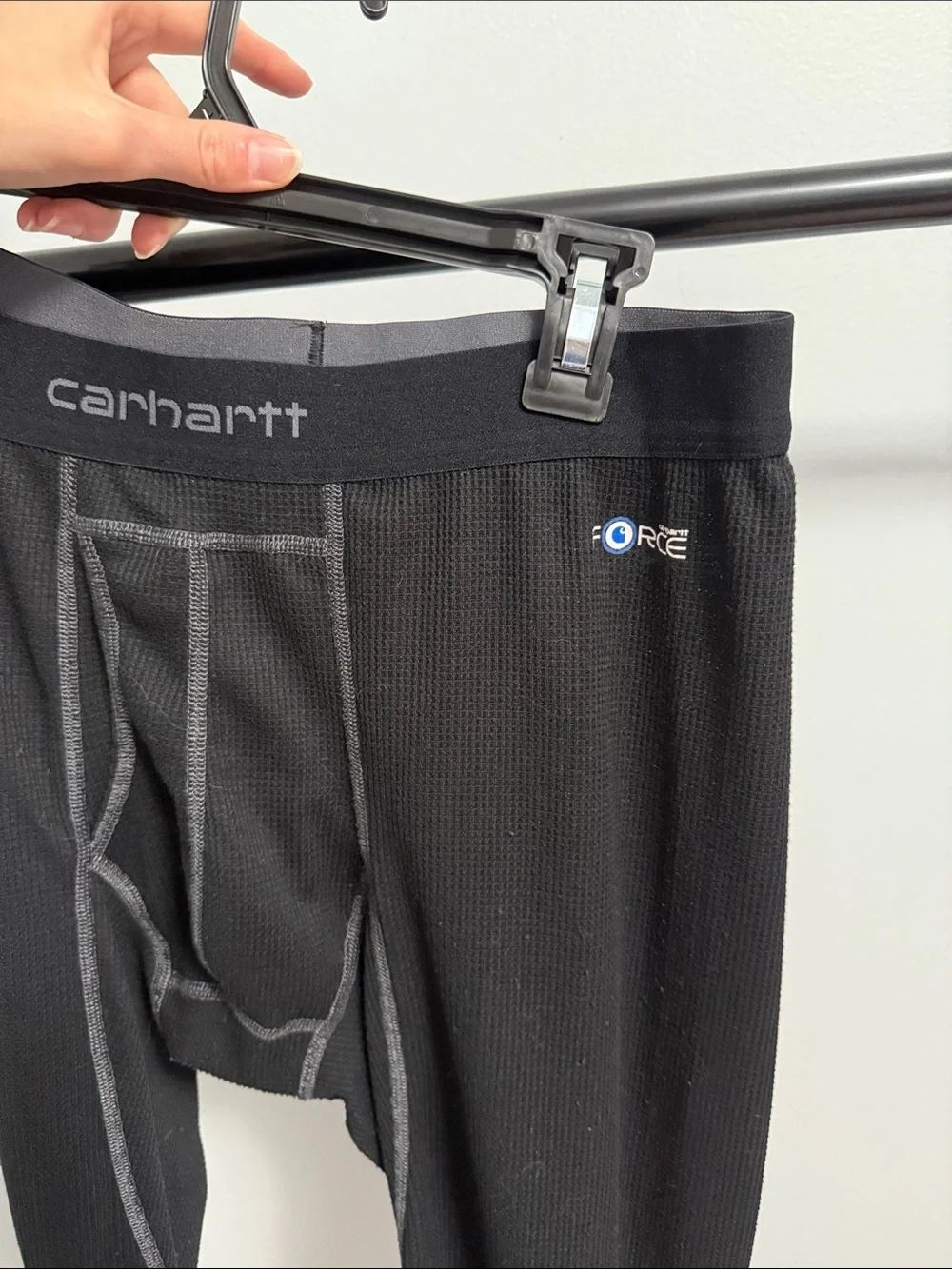 Carhartt Black Thermal Base Layer Long Johns